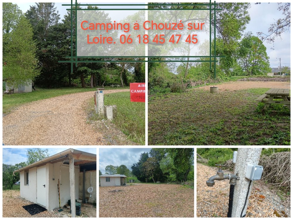 Aire camping-car  Chouz-sur-Loire (37140) - Photo 1